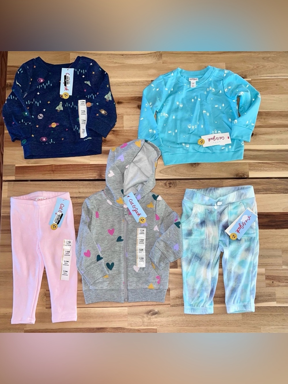 NWT Toddler girls clothes bundle 12M